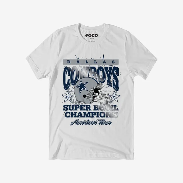 Dallas Cowboys T-shirt commémoratif du Super Bowl