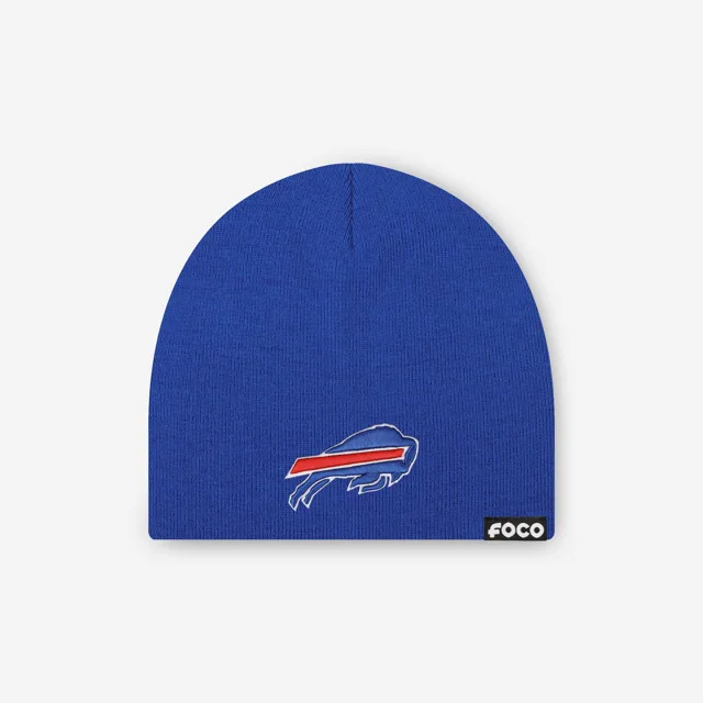 Bonnet tête de mort basique avec logo principal Buffalo Bills