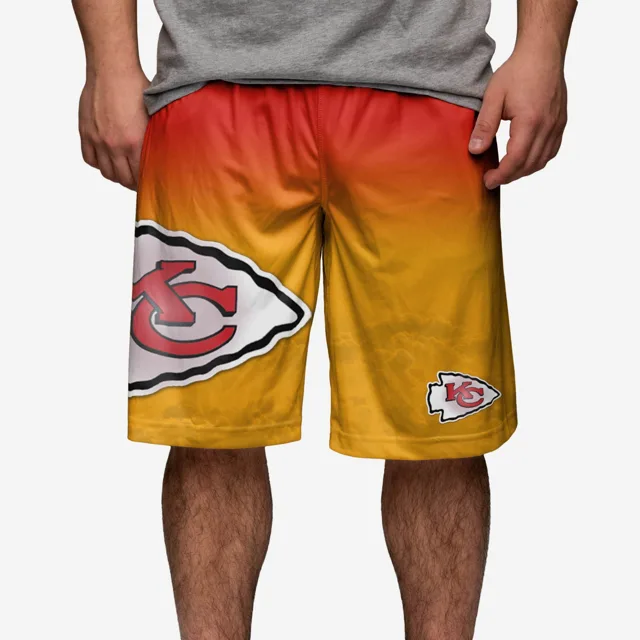 Kansas City Chiefs Short d'entraînement dégradé à gros logo