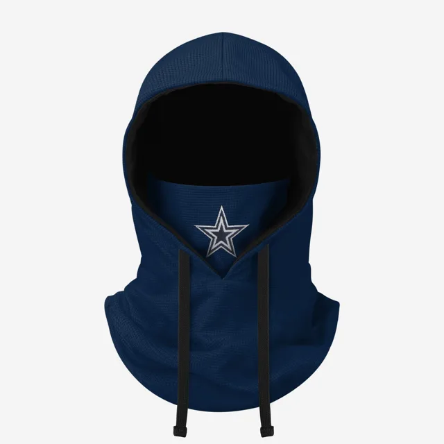 Dallas Cowboys Guêtre à capuche avec cordon de serrage gaufré