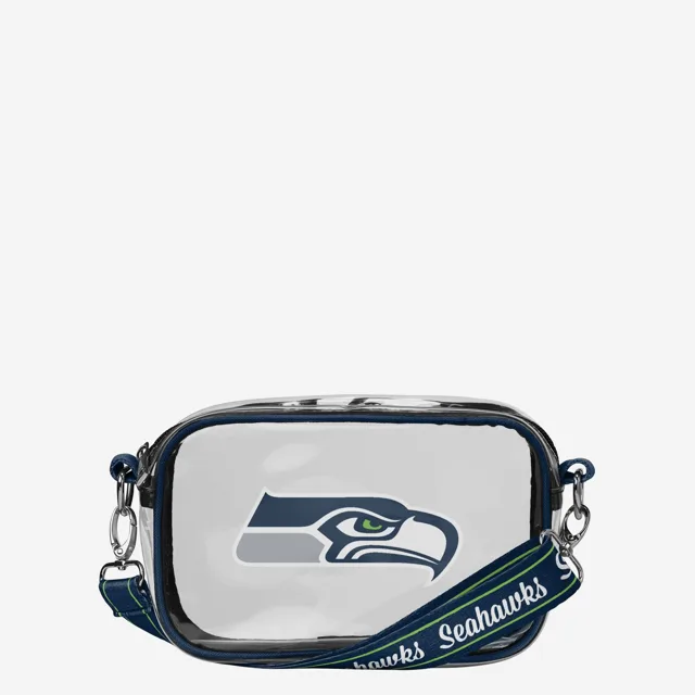 Sac à bandoulière transparent Seattle Seahawks Team Stripe