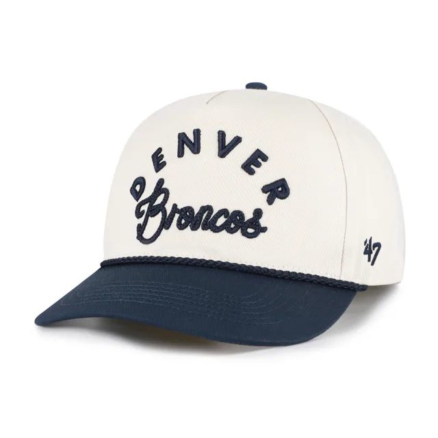 Denver Broncos ROPE SCRIPT '47 HITCH RF POUR FEMMES COUPE RELAXÉE