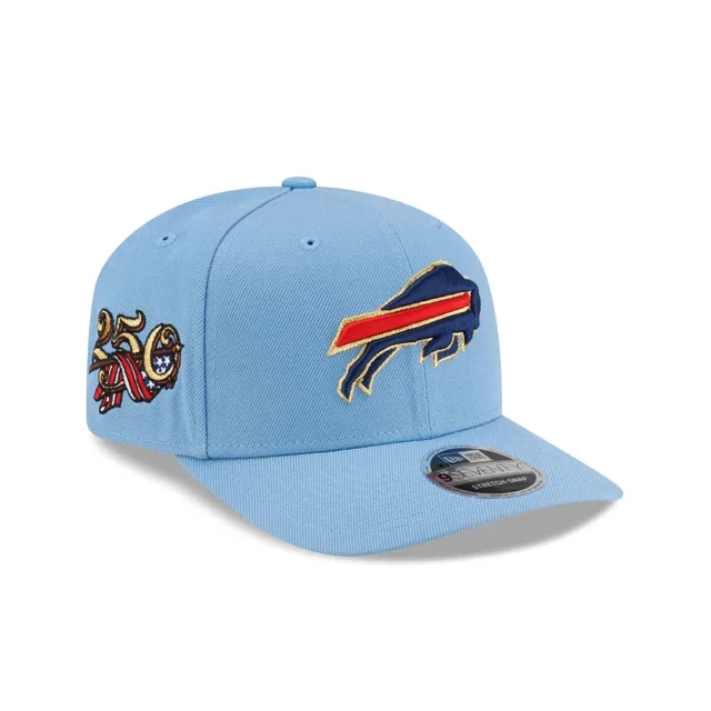 Buffalo Bills Chapeau extensible 9SEVENTY rouge, blanc et bleu