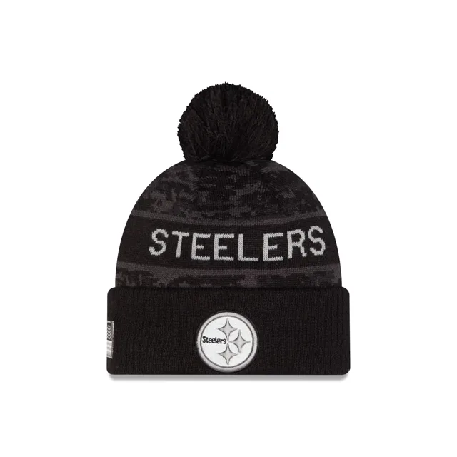 Pittsburgh Steelers 2026 Salut au service Pom Knit Hat