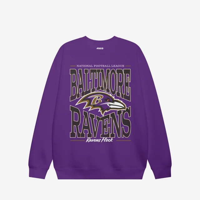 Baltimore Ravens Sweat-shirt à col rond Diamond Dynasty