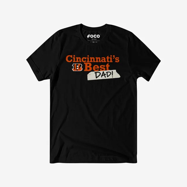 Cincinnati Bengals T-shirt le meilleur papa du monde