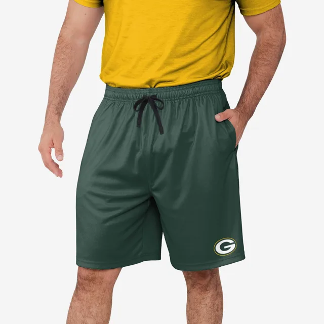 Short d'entraînement d'entraînement d'équipe Green Bay Packers