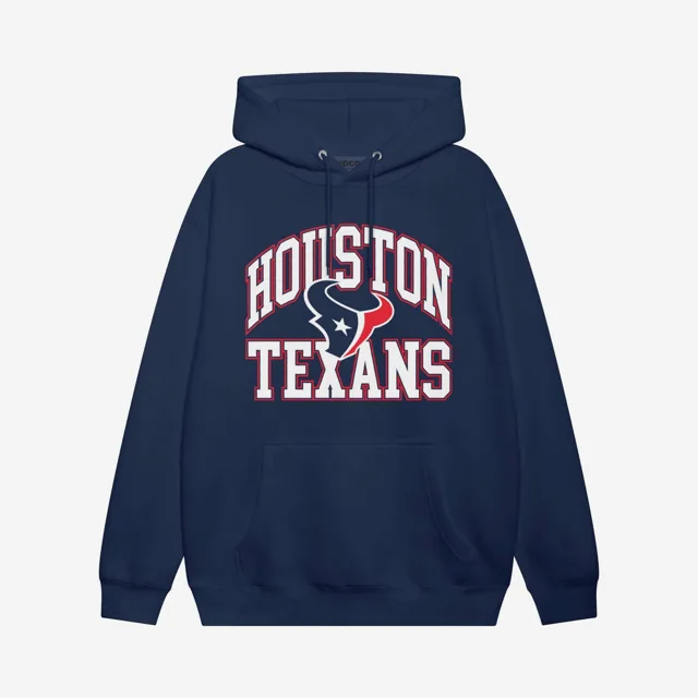 Houston Texans Sweat à capuche avec mot-symbole arqué