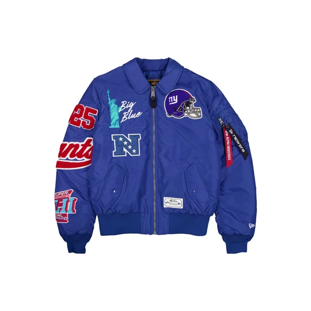Veste de vol Alpha Industries x New York Giants MA-1