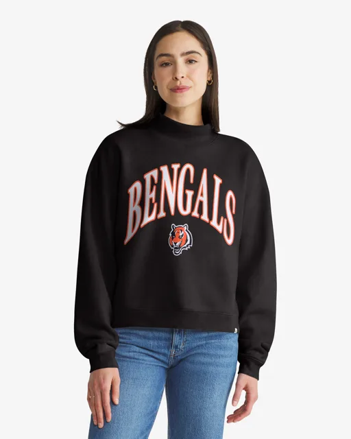 Cincinnati Bengals PULL À COL MONTANT VANTAGE '47 POUR FEMME