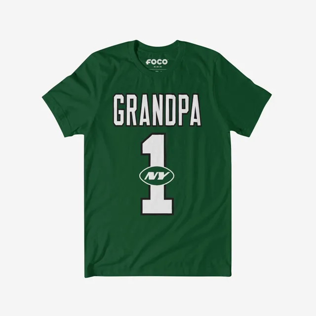New York Jets T-shirt grand-père numéro 1