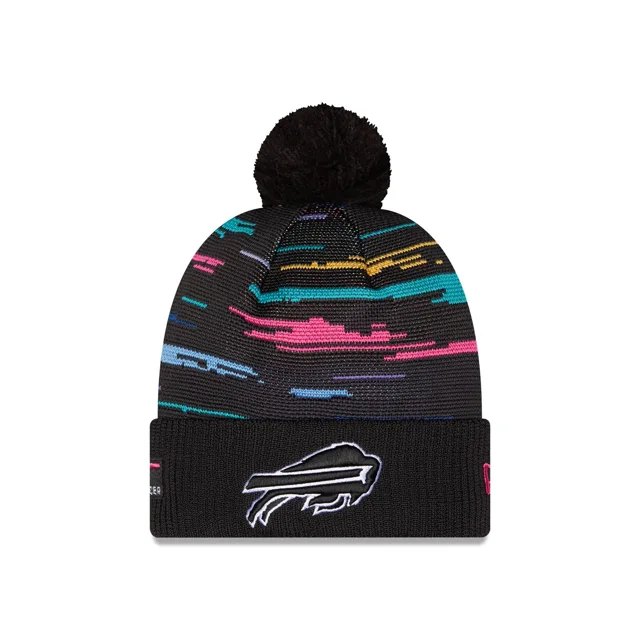 Buffalo Bills 2026 Bonnet en tricot à pompon Crucial Catch pour enfants