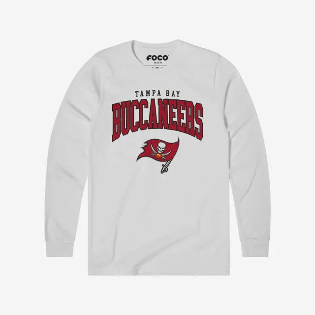 Tampa Bay Buccaneers T-shirt à manches longues avec logo classique