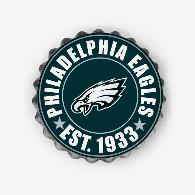 Panneau mural Philadelphia Eagles pour bouchon de bouteille