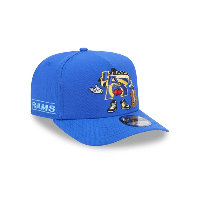 Chapeau Snapback Los Angeles Rams Cartoon 9FIFTY A-Frame