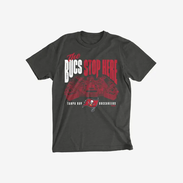 Tampa Bay Buccaneers Bucs s'arrêtent ici T-Shirt