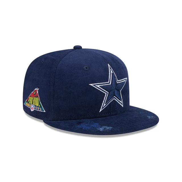 Just Caps Velours côtelé floral Dallas Cowboys 59FIFTY Chapeau ajusté