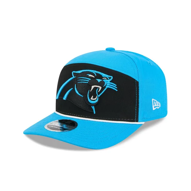 Carolina Panthers Chapeau extensible à panneau divisé 9SEVENTY