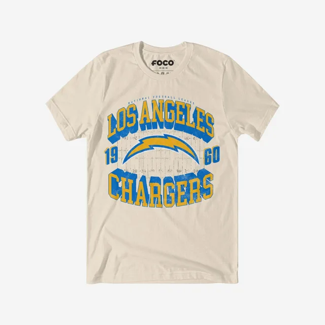 Los Angeles Chargers T-shirt avec mot-symbole arqué