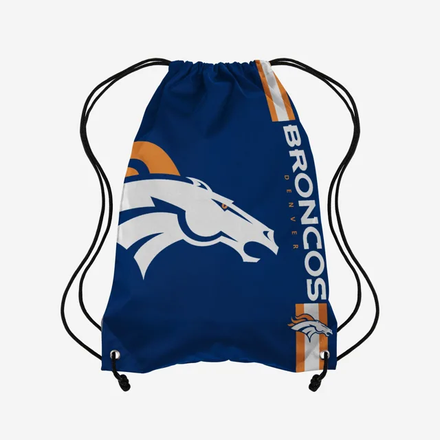 Denver Broncos Sac à dos à cordon avec grand logo