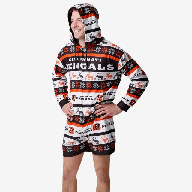 Cincinnati Bengals Pyjama une pièce court et laid