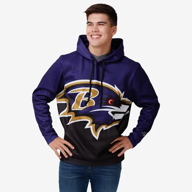 Sweat à capuche Baltimore Ravens avec logo en gras