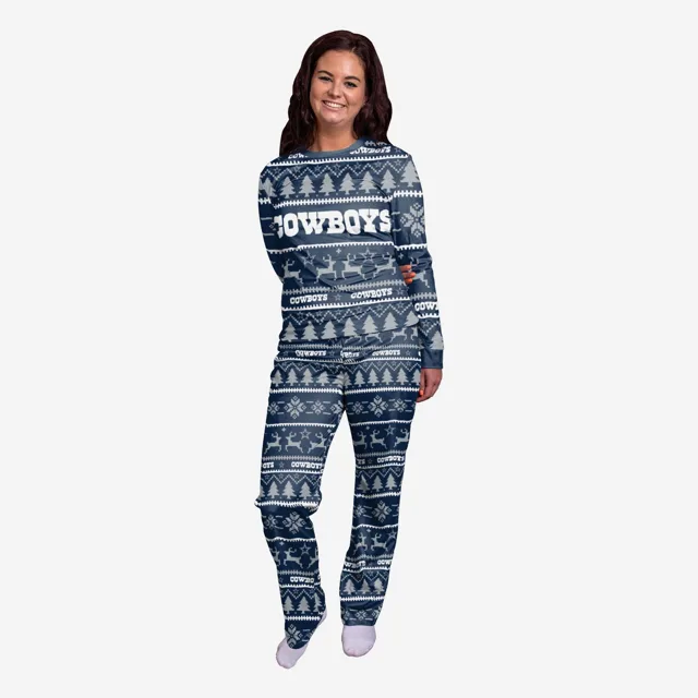 Dallas Cowboys Pyjama de vacances en famille pour femme