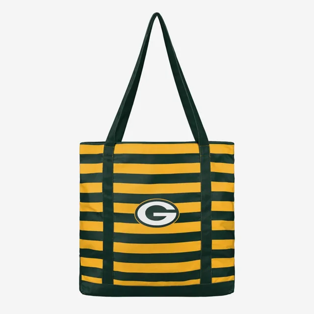 Green Bay Packers Sac fourre-tout en toile à rayures