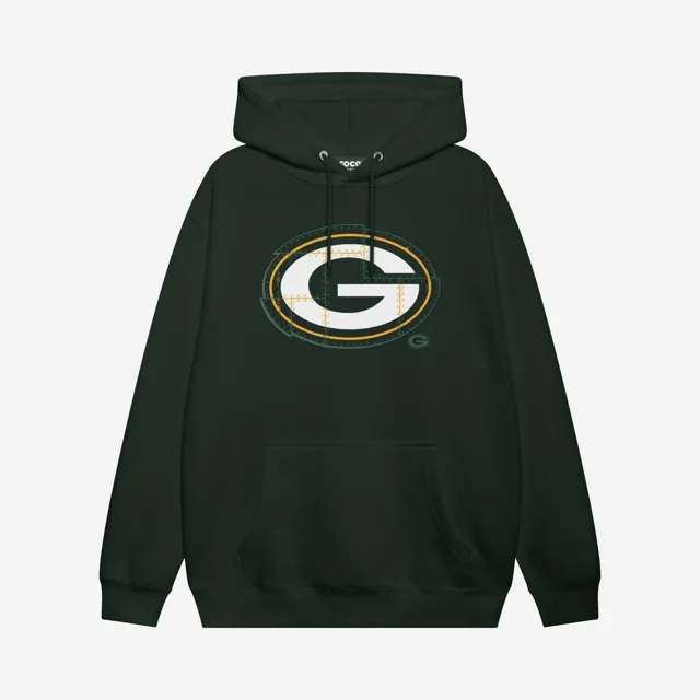 Green Bay Packers Sweat à capuche avec logo rivet