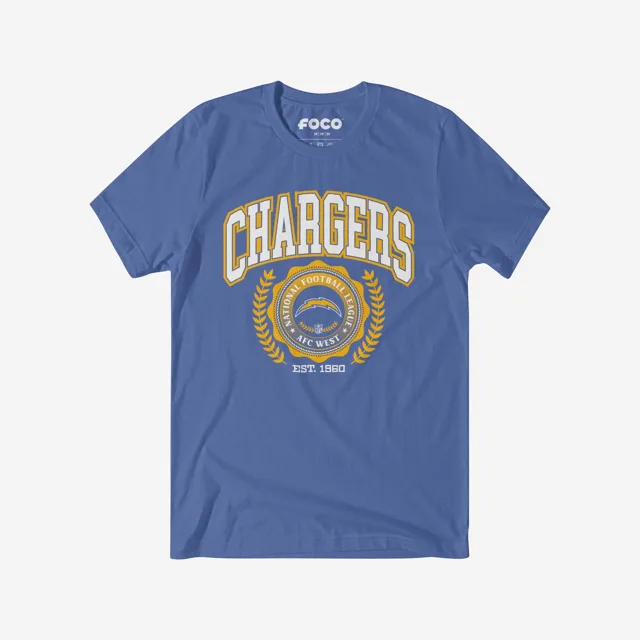 T-shirt à écusson de l'équipe Los Angeles Chargers
