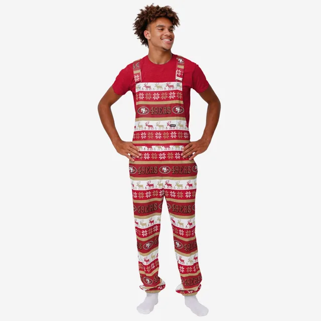 San Francisco 49ers Salopette à bretelles Ugly Home Gating pour hommes