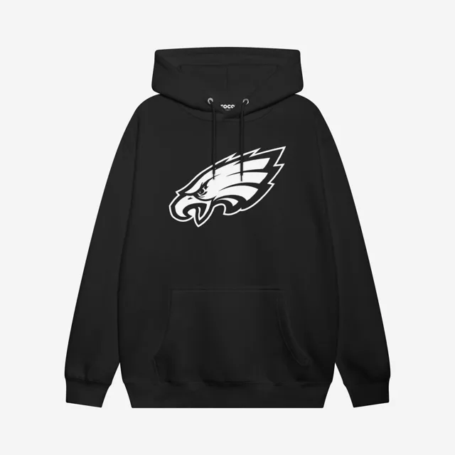 Philadelphia Eagles Sweat à capuche blanc avec logo