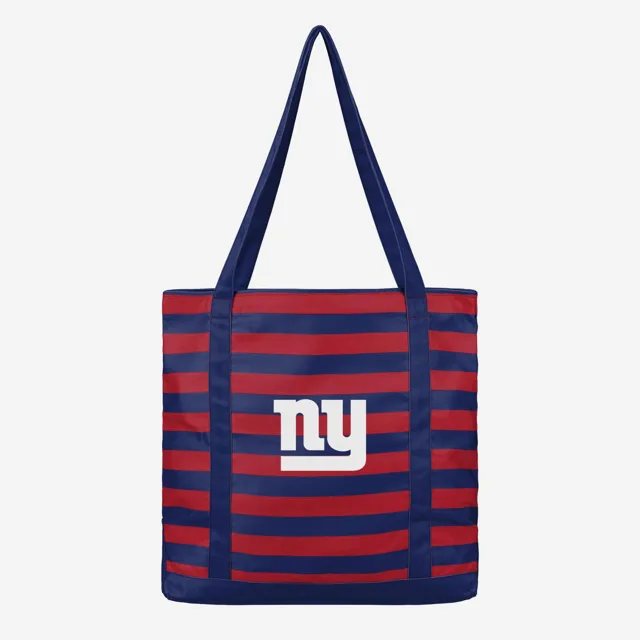 New York Giants Sac fourre-tout en toile à rayures