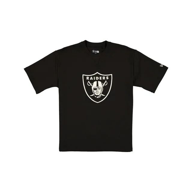 Las Vegas Raiders T-shirt noir avec logo camouflage
