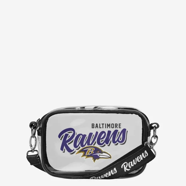 Baltimore Ravens Sac à bandoulière transparent Monty Script