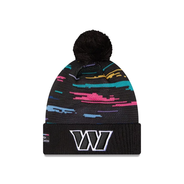 Washington Commanders 2026 Bonnet en tricot à pompon Crucial Catch