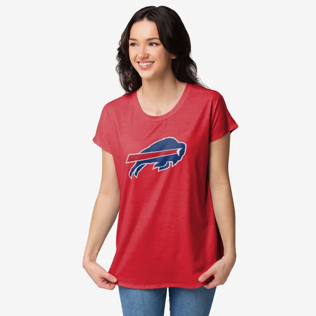 Buffalo Bills Haut tunique à grand logo pour femme