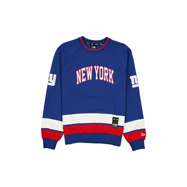 New York Giants Col rond bleu homme à homme