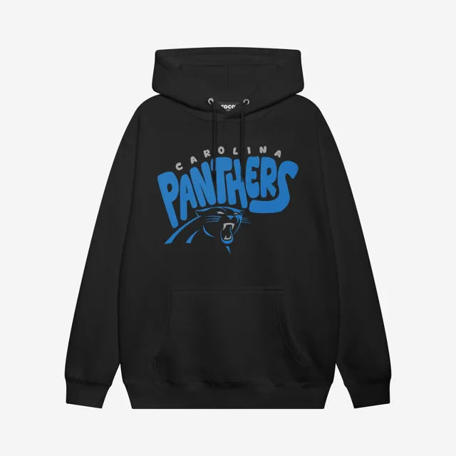 Sweat à capuche bulle Carolina Panthers
