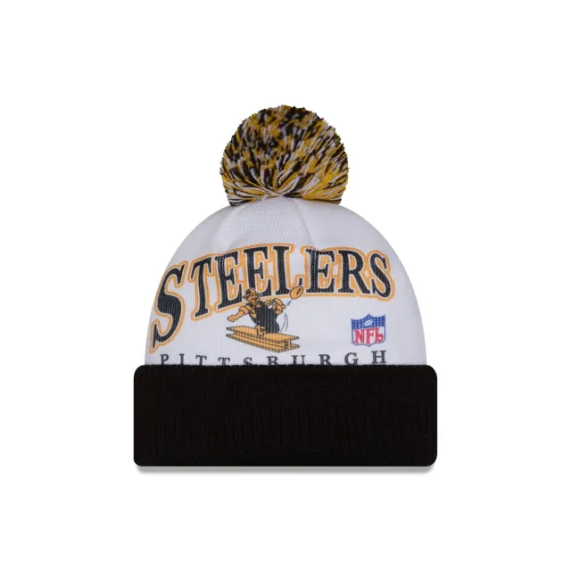 Bonnet tricoté à pompons Pittsburgh Steelers Spirit