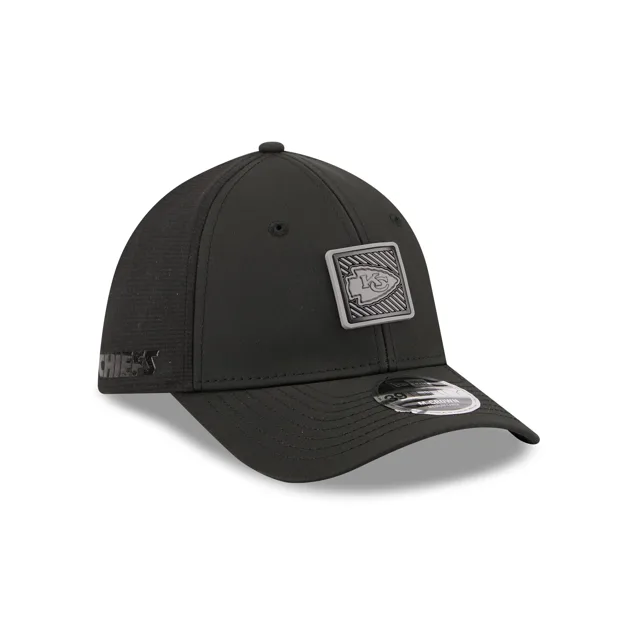 Kansas City Chiefs 2026 Training Casquette noire 39THIRTY M-Crown Stretch-Fit
