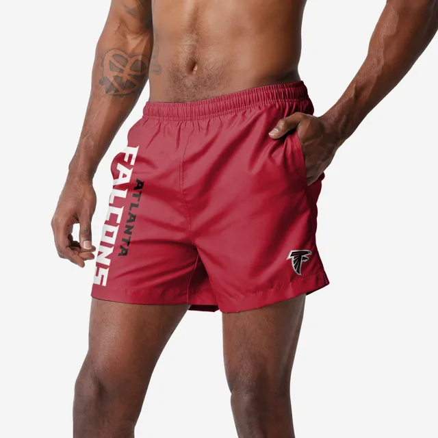 Atlanta Falcons Maillot de bain uni Wordmark 5,5"