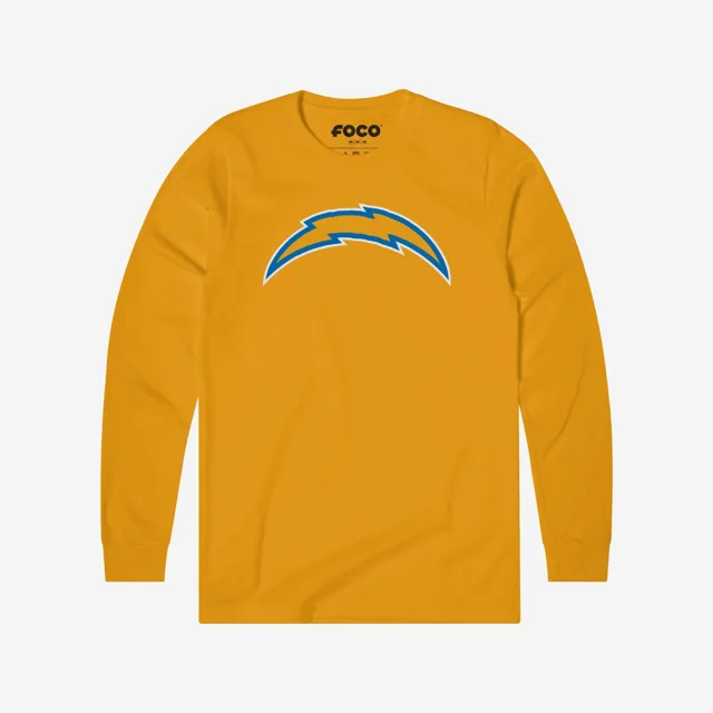Los Angeles Chargers T-shirt à manches longues avec logo principal