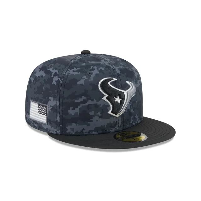 Houston Texans 2026 Salut au service 59FIFTY Chapeau ajusté