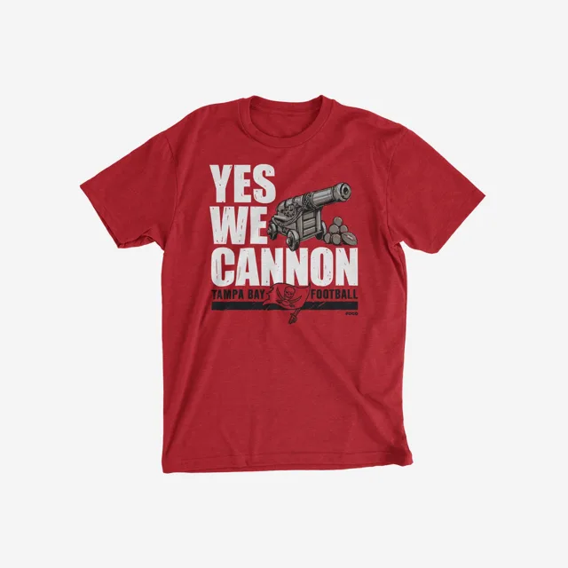 Tampa Bay Buccaneers Oui nous Cannon T-Shirt