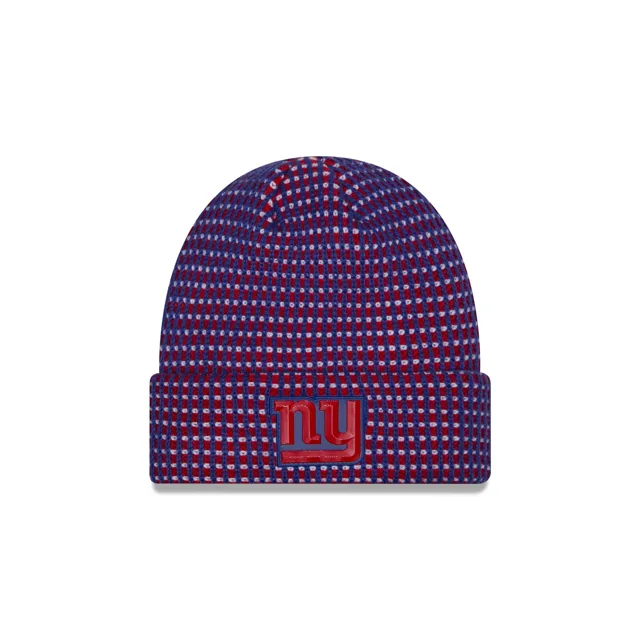 New York Giants 2026 Bonnet tricoté à revers pour temps froid