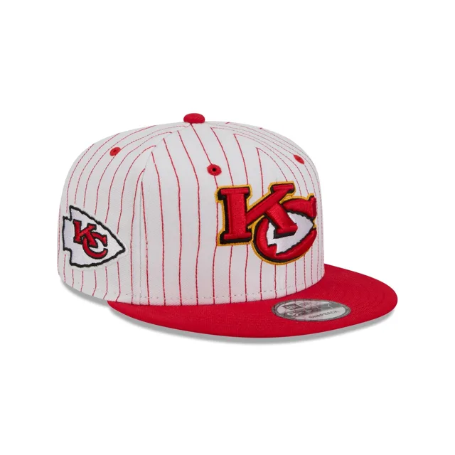 Kansas City Chiefs Deceptor Pinstripe 9FIFTY Casquette Snapback