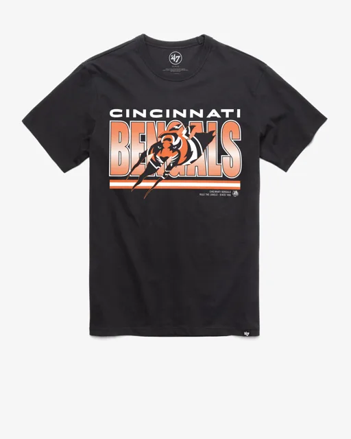 Cincinnati Bengals T-SHIRT THUNDER RIP '47 FRANKLIN