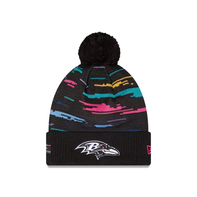 Baltimore Ravens 2026 Bonnet en tricot à pompon Crucial Catch