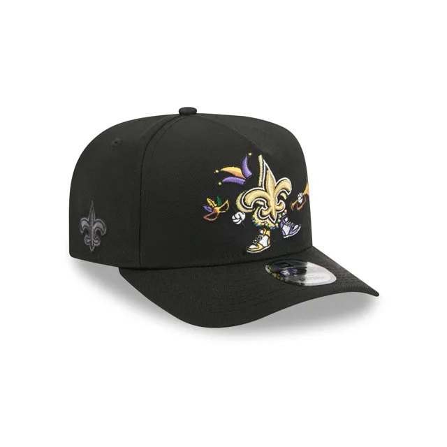 Chapeau Snapback New Orleans Saints Cartoon 9FIFTY A-Frame